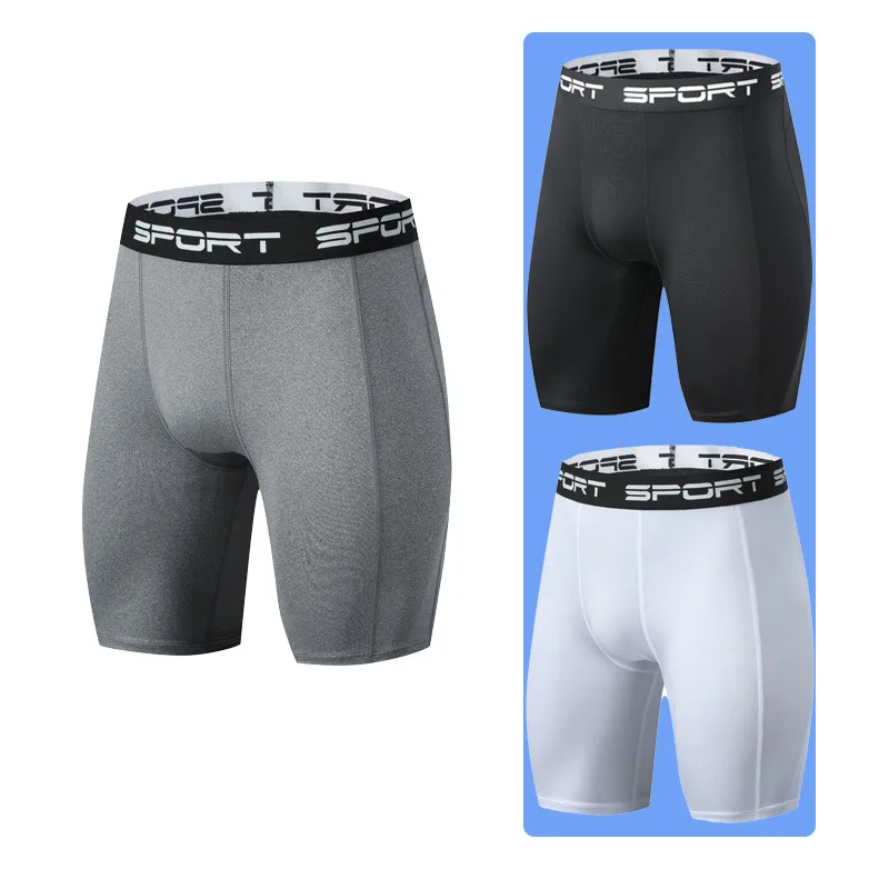 Summer Men's Sports Tights Gym Running Leggings Male Jogging Elastic Compressions Casual Sweatpants Football Basketball Trousers
