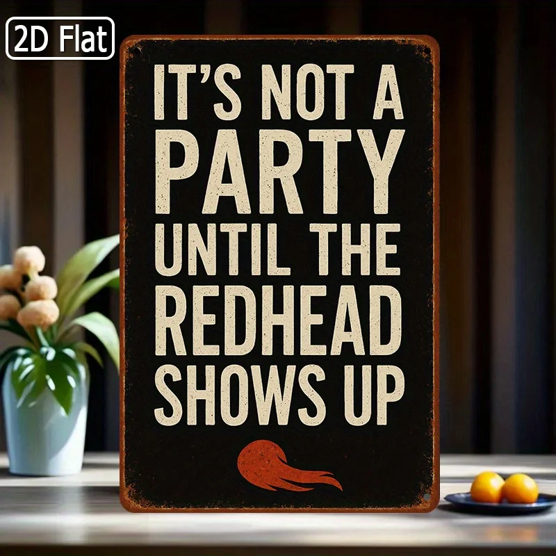Humorous Tin Sign 