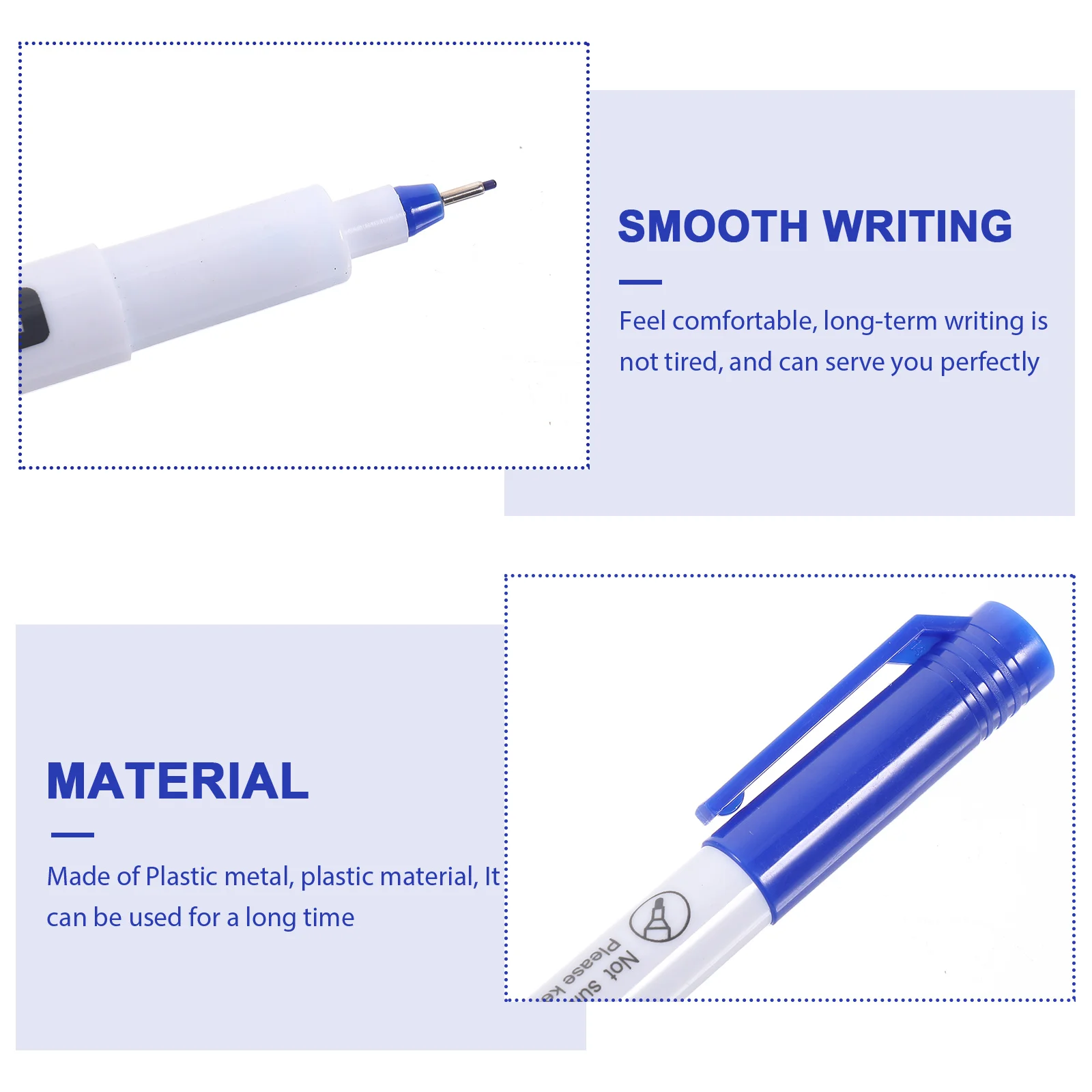 

10Pcs Whiteboard Pen Thin Dry Erase Markers Smooth Writing Classroom Teacher Student Marking Office School Supply