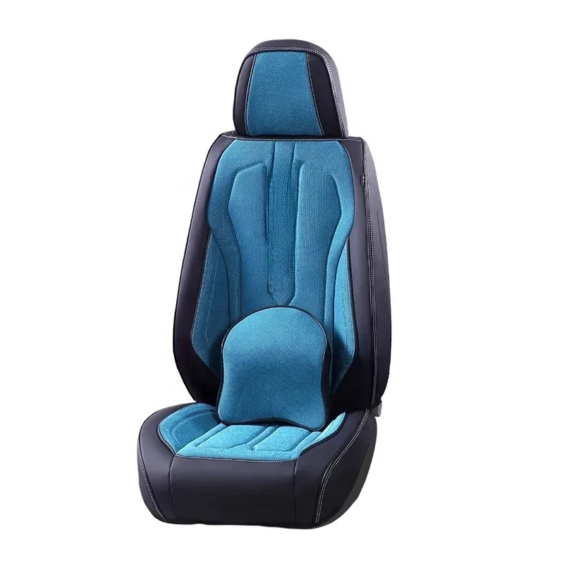 

Car Seat Cover: Universal Chair Seat Cover Luxury Black All Seasons
