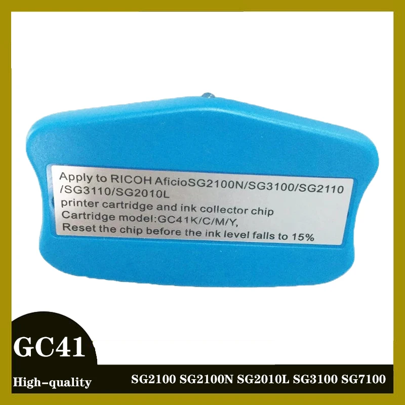 einkshop GC41 chip resetter Ricoh SG2100 SG2100N SG2010L SG3100 SG7100 SG3100SNW SG3110DNW SG3110DN SG3110 printer