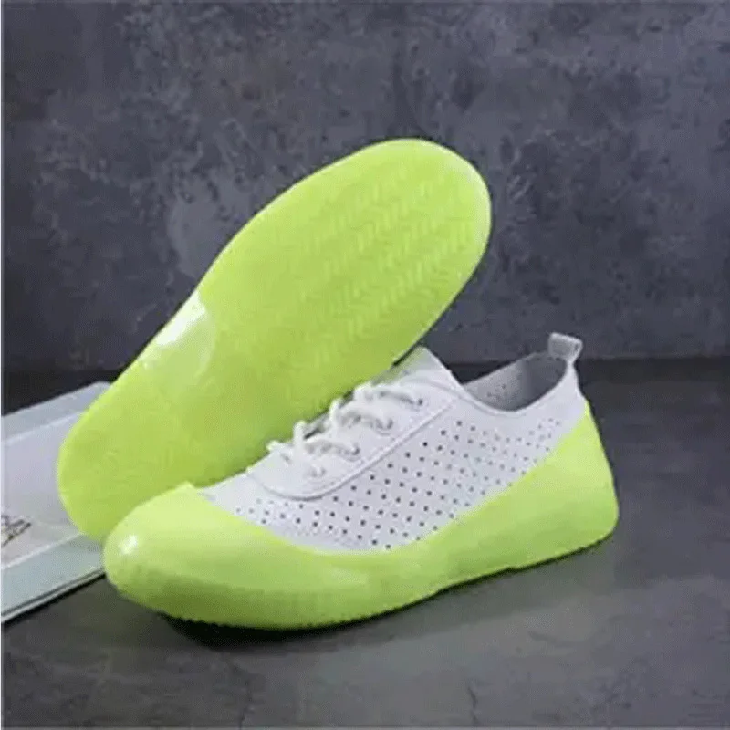 

Reusable Slip-on Shoe Covers Rainy Day Lightweight Thick Silicone Daily Household Items Waterproof Short Rain Shoe Covers Travel