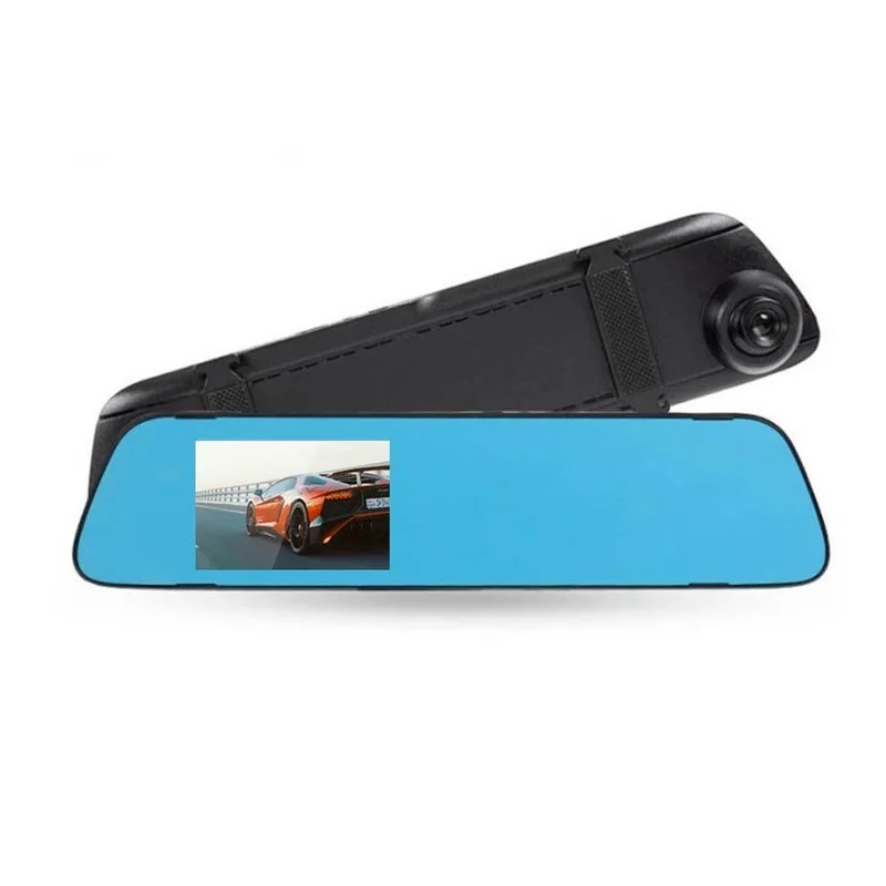 Rearview Mirror Camera 3.5Inch IPS Dual Lens HD 1080P Night Vision Recorder Mirror Car DVR 3in1 Car Camera Dash Cam