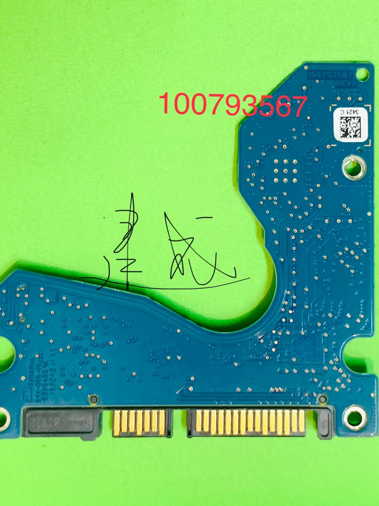 Seagate disco rigido PCB Logic Board 100793567 REV A/B ST2000LX001-1RG174 SSHD per il recupero dei dati di riparazione HDD