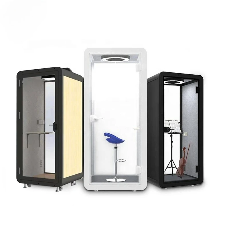 Portable Commercial Modular Studio Soundproof Room With Soundproof Cabin, Suitable For Mall Meetings And Studios