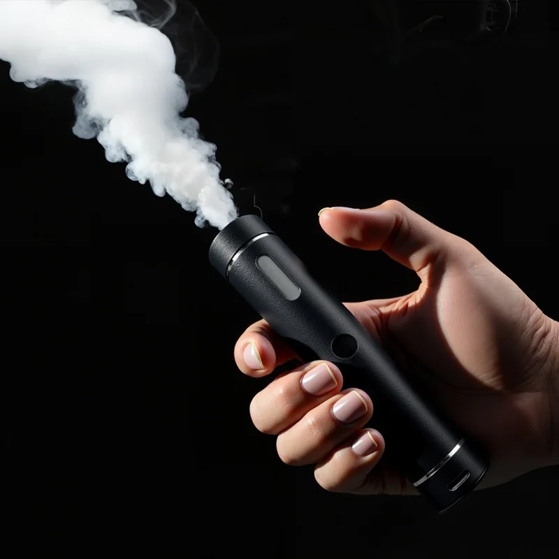 Portable Mini Smoke Machine, Handheld Smoke Stick, Mini Fog Generator for Live Streaming and Experiments.