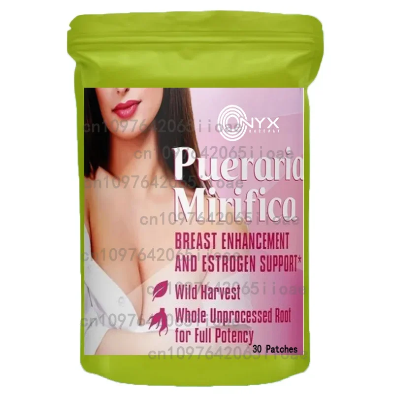 30 رقعة عضوية من بوريريا ميريفيكا عبر الجلد - الهرمونات الأنثوية - مركبة للغاية للسيدات - رقعة استروجين