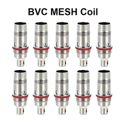 10Pcs Nautile 2S BVC Mesh Coil 0.3ohm 0.7ohm 1.0ohm 1.2ohm Meshed Coils Head for Nautilus 3 K3 Tank MTL Zelos Kit