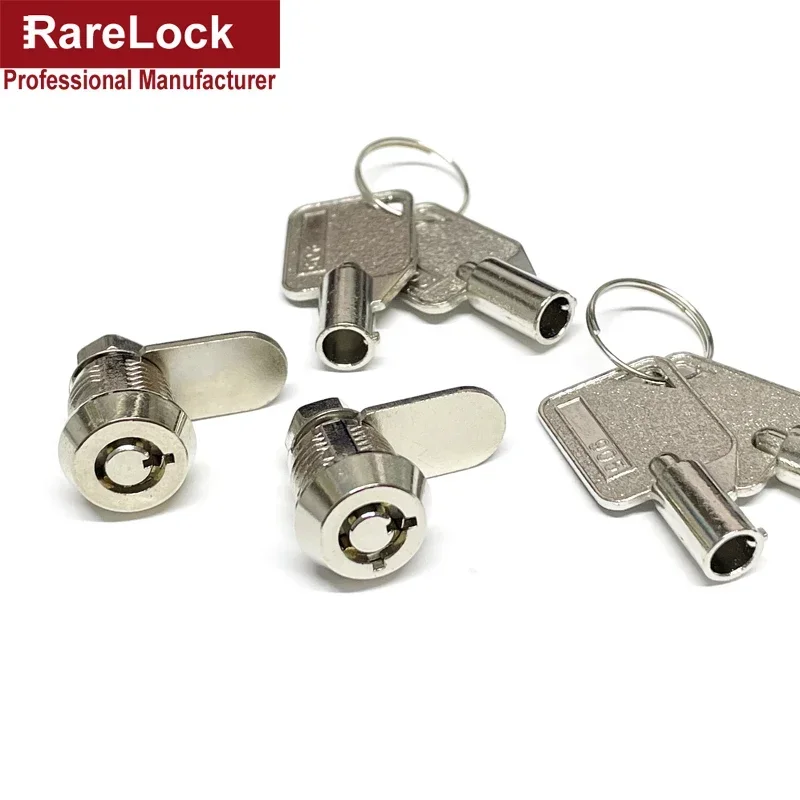 Mini Cabinet Tubular Cam Lock Zinc Alloy for POS ATM Cash Box Show Case Light-box Mailbox Hardware MMS124 Rarelock C