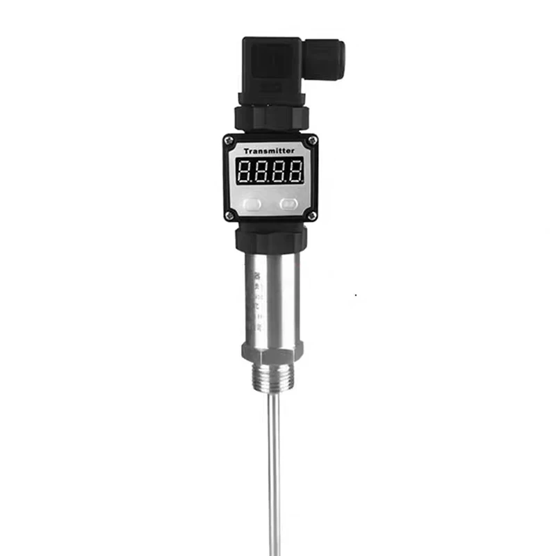 Termocoppia con sonda trasduttore di temperatura Pt100 OEM/ODM 1 anno di garanzia Sensore di temperatura con display a LED ad alta precisione classificato IP66