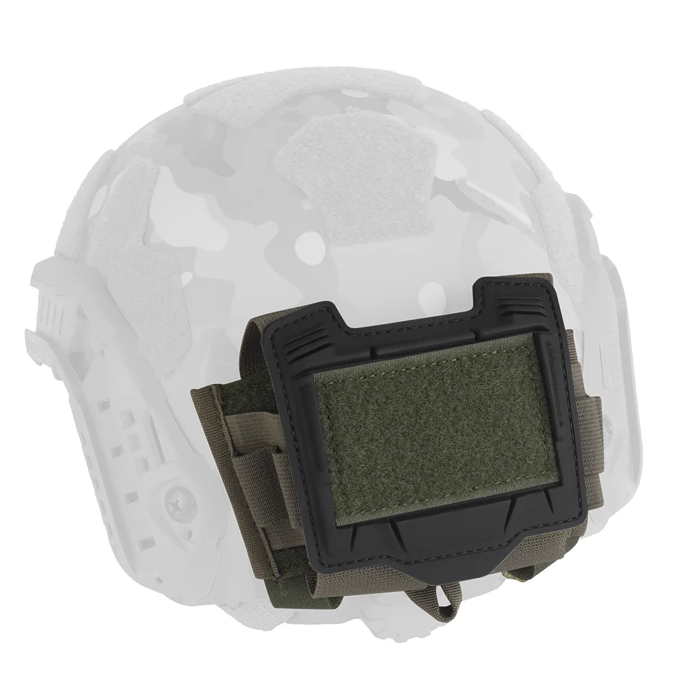 Tactical Helmet Battery sub-pouch,suitable for battery box and compatible hunting shooting tactical helmets helmet cover velcro