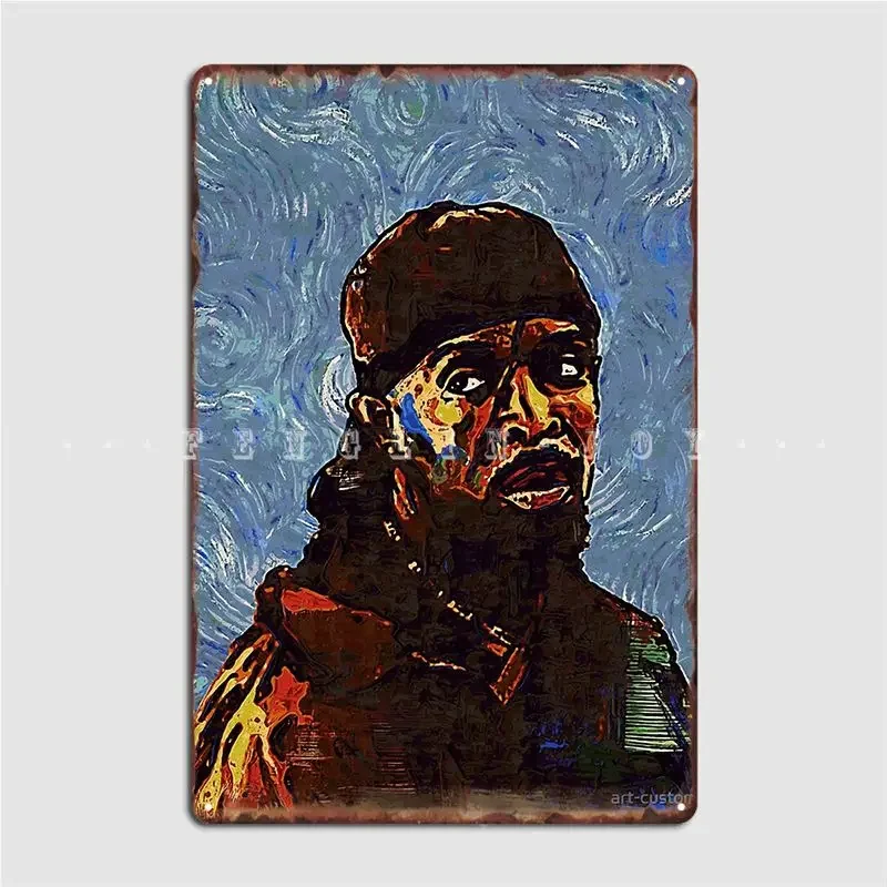 عمر ليتل من فانجوخ Www.Art-Customized.Com علامة معدنية حانة بار الكهف لوحات مضحكة تين تسجيل الملصقات #1