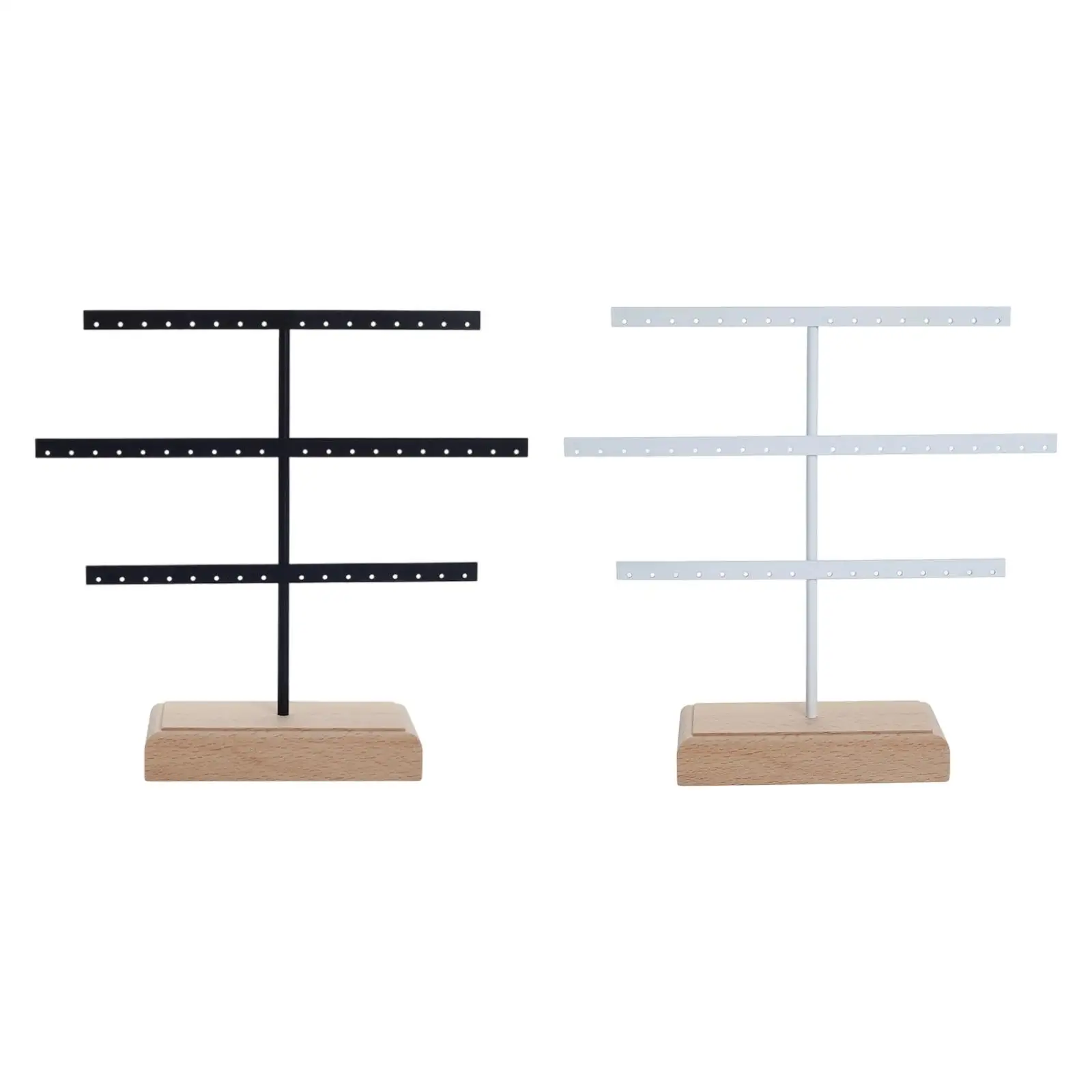 

Earrings Organizer Gift for Mom Jewelry Rack 52 Holes Earring Holder for Shop Home Vanity Countertop Tabletop Dressing Table