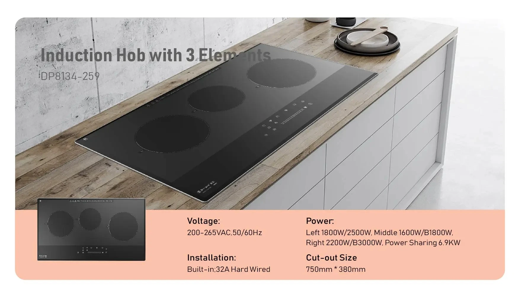 Built-In Tuya Induc…
