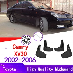 Mudguards for Toyota Camry XV30 XV 30 2002 2003 2004 2005 2006 Fender Front Rear Mud Flaps Guard Splash Car Accessories