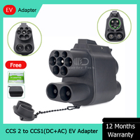 Fast 200A DC AC Combo EV Adapter Electric Vehicle Charger New CCS2 to CCS1 EV Connector for Electric Cars