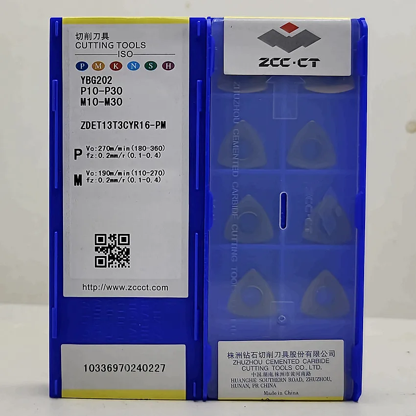 

ZDET13T3CYR16-PM YBG202/ZDET13T3CYR16-PM YBM251/ZDET1103CYR12.5 YBM251/ZDET08T2CYR10 YBM251 ZCC.CT Твердосплавные пластины для лезвий с ЧПУ