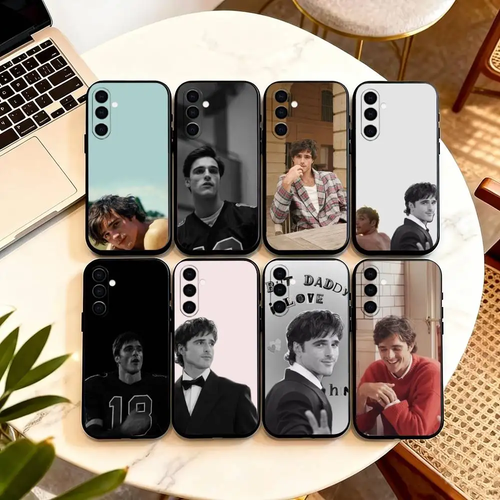 

J-Jacob Elordi Phone Case For Samsung Galaxy A73,A72,A71,A70,A53,A52,A51,Soft Silicone Black Cover