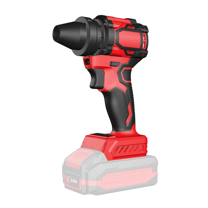 

Industrial Cross-border 21V Quiet Cordless Lithium-Ion Dust-Removal Air Blaster Storm Gun Turbo Fan Powerful Hair Dryer