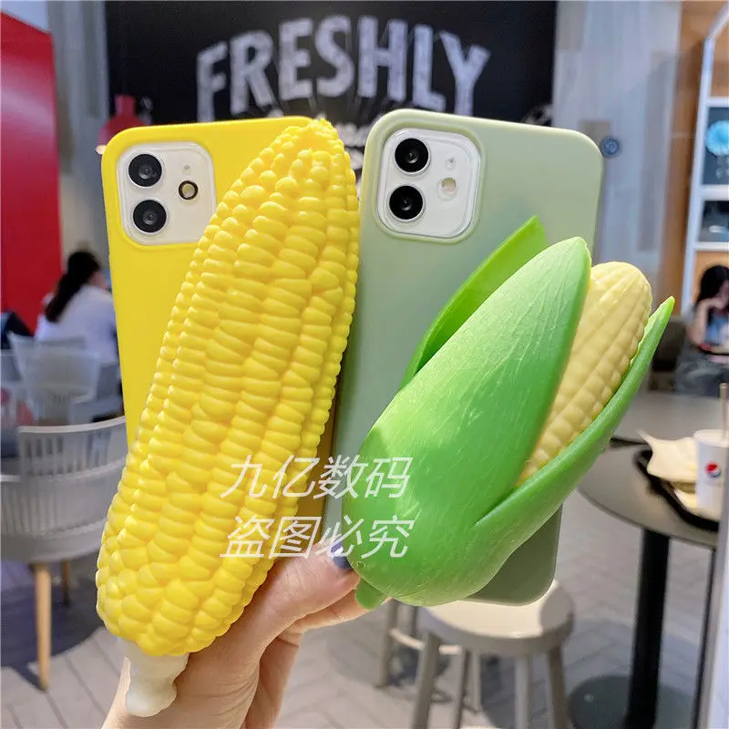 New pressure reducing peeled corn iPhone 12/11pro phone case Samsung