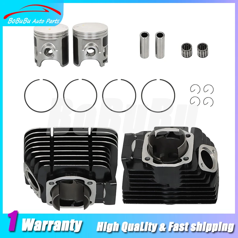 

64mm 350cc Cylinder Pistons Kit for Yamaha RD350 1973 1974 1975 360-11311-00-00 360-11321-00-00 360-11631-03-96