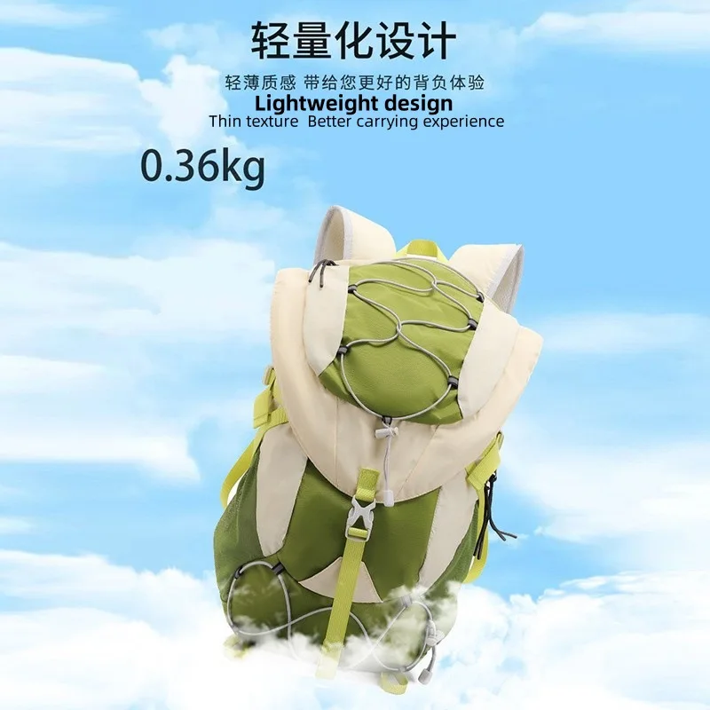 حقائب سفر جديدة ذات سعة كبيرة، وحقائب ظهر خارجية منفصلة جافة ورطبة، وحقائب ركوب الدراجات المقاومة للماء، وحقائب المشي لمسافات طويلة قابلة للطي #4