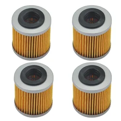 4PCS Motorcycle Oil Filter For Aprilia 125 RS4 11-17 125 RS 4T 17-22 125RX 4T 18-22 125SX 19-20 450RXV Enduro 450SXV Super Moto