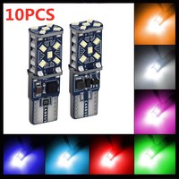 2/10PCS T10 W5W 194 198 158 New Super Bright Car LED Car Parking Lights WY5W 168 501 2825 Auto Wedge Turn Side Bulbs Car