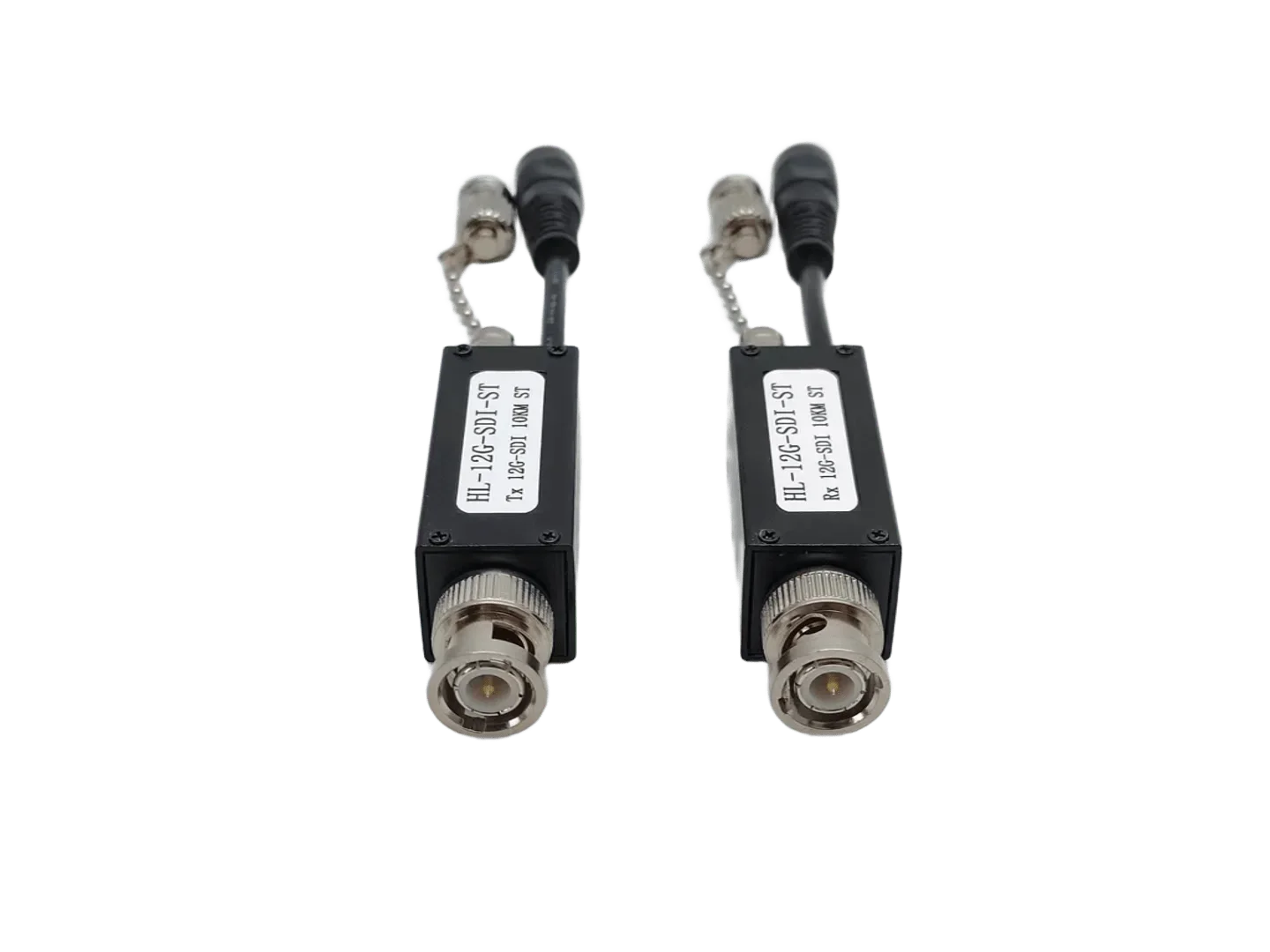 متوفر في المخزون ST Fiber Connector Mini 12G-SDI محول ألياف بصرية فيديو وضع واحد ألياف واحدة