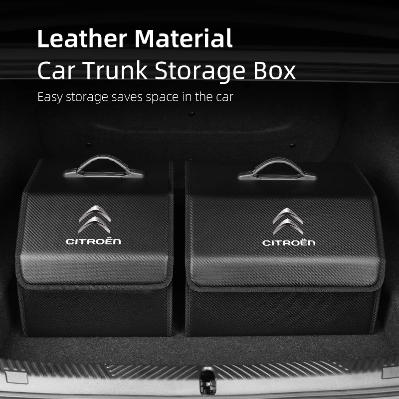 Car Trunk Storage Box Organizer Stowing Tidying Container Bag For Citroen C4 C3 C5 C2 Berlingo Celysee Cactus Picasso Saxo Grand