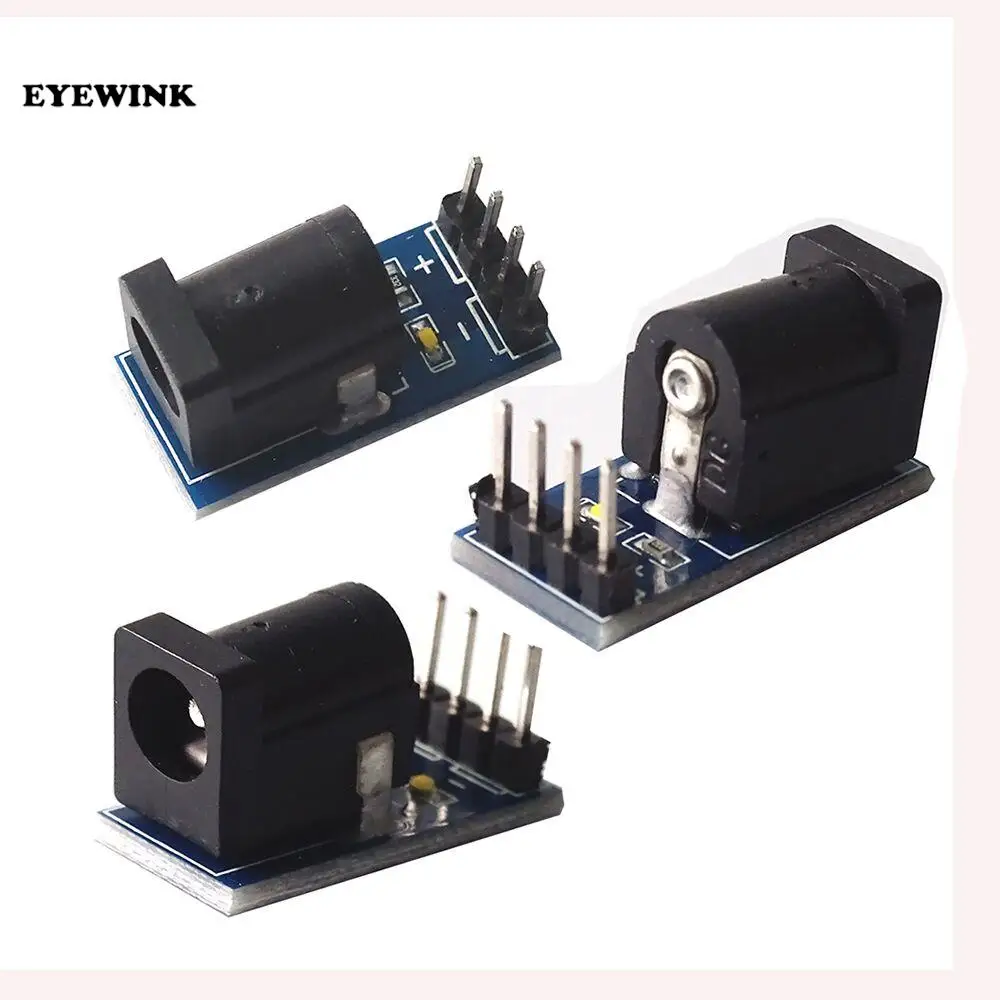 1PCS DC-005 DC Power Module 5.5-2.1MM DC Power Module Adapter Board