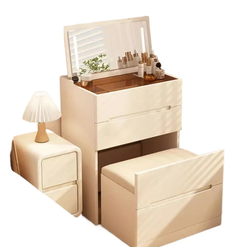 

Storage Stool Dressing Table Luxury Nordic Bedroom Luxury Dressing Table Living Room Meuble De Chambre Interior Decoration