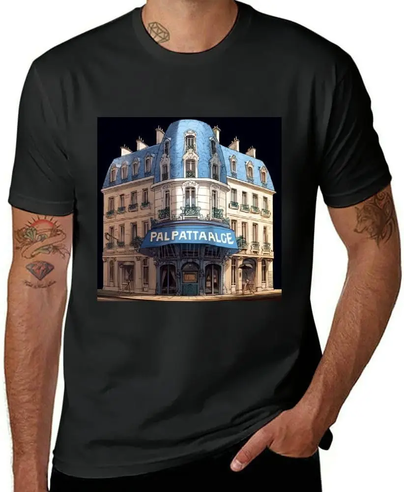 Memories of Architectural T-Shirts, Fashionable and Comfortable, Black High Quality 100%Cotton Short Sleeve