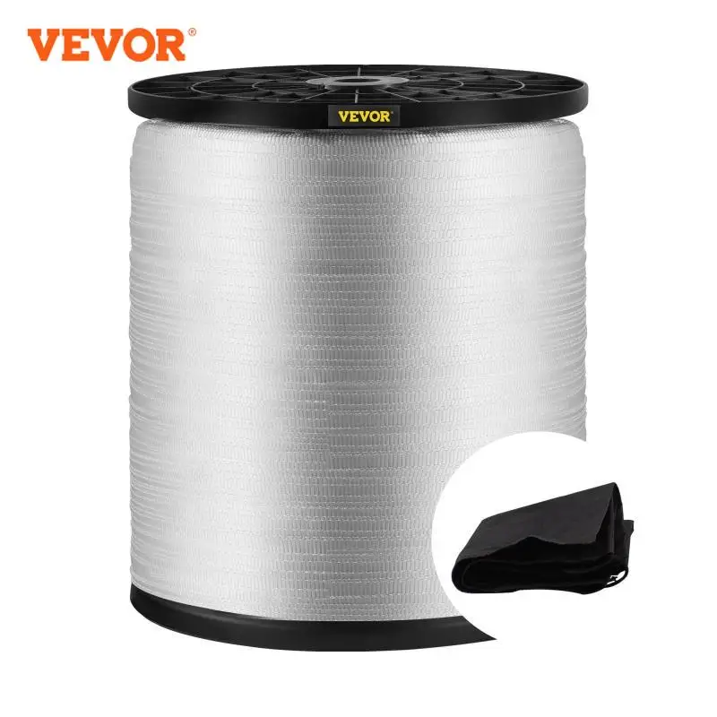 

VEVOR Polyester Pull Tape Flat Rope for Wire & Cable Conduit Work Variable Functions Pulling / Loading in Any Weather CONDITIONS