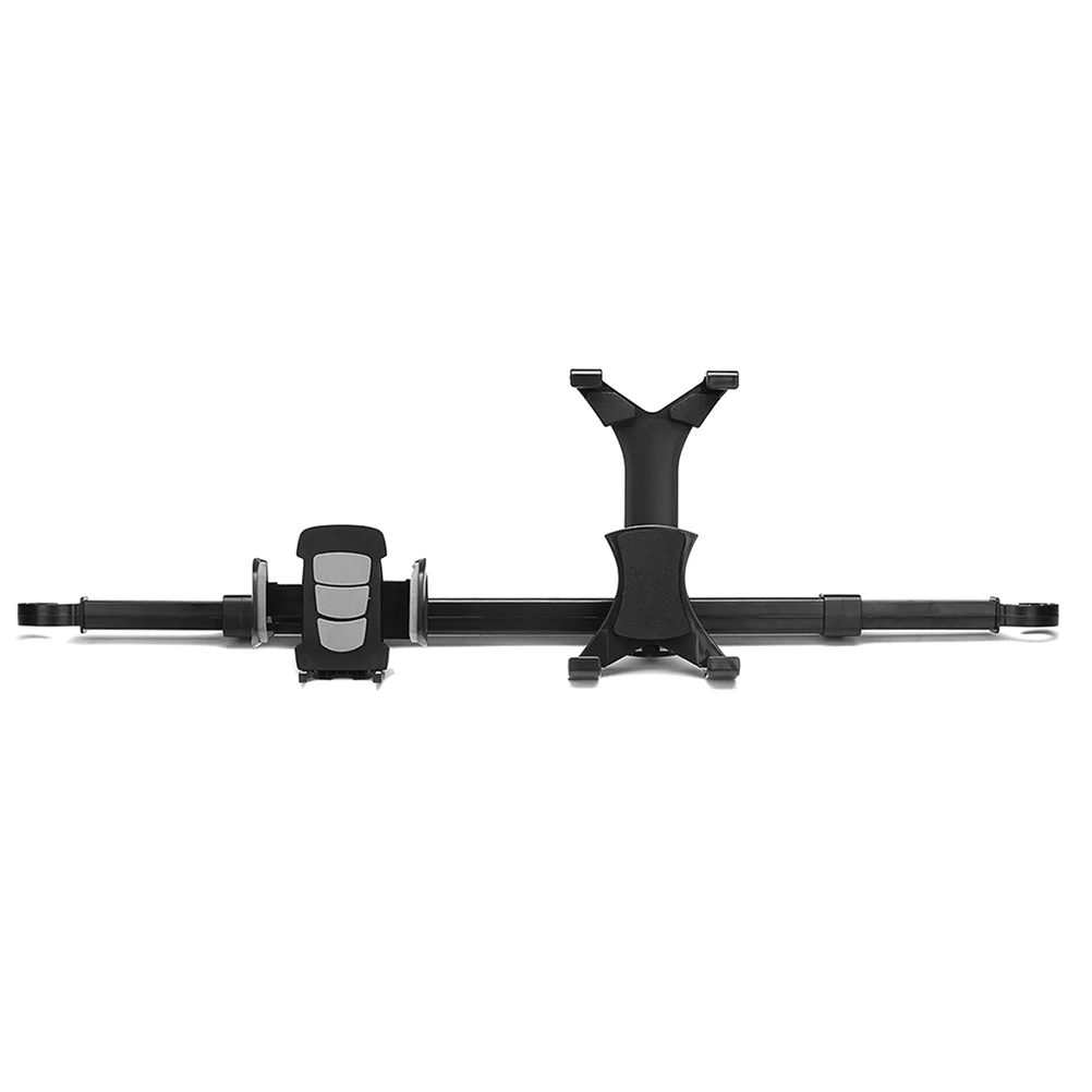 

360 ° Swivel Stand Tablet Holder for Car Back Seat Phone Bracket Black Supporter
