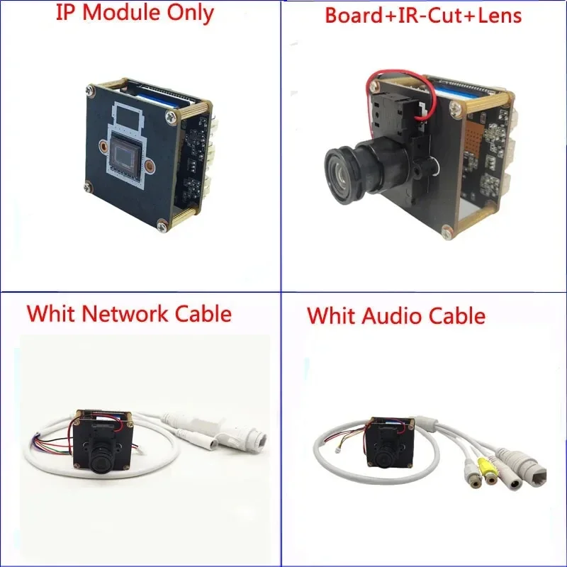 MC-800S5 SSC378QE 8MP CMOS IMX415 Black Light Full Color IPC Camera Module Support Dual-light Full-color Infrared Mode