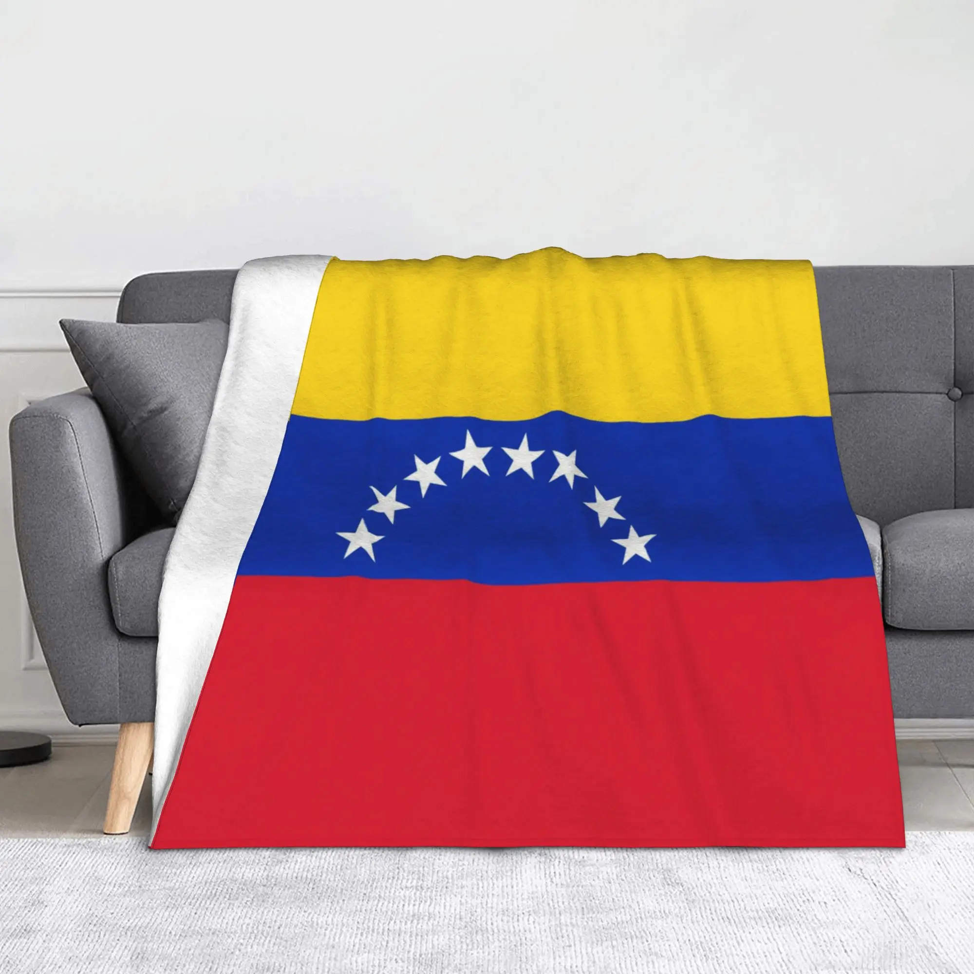 Venezuela Flag Venezuelan Pride Venezuelan Heritage South America Throw Blanket for Couch  Soft Cozy Plush Blanket Bedspread