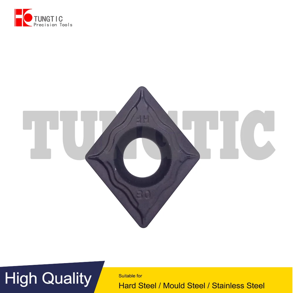 

CCMT120408-HF YBC252 CCMT432-HF Твердосплавный токарный резец Токарные инструменты Вставки Позитивно-финишная обработка металла