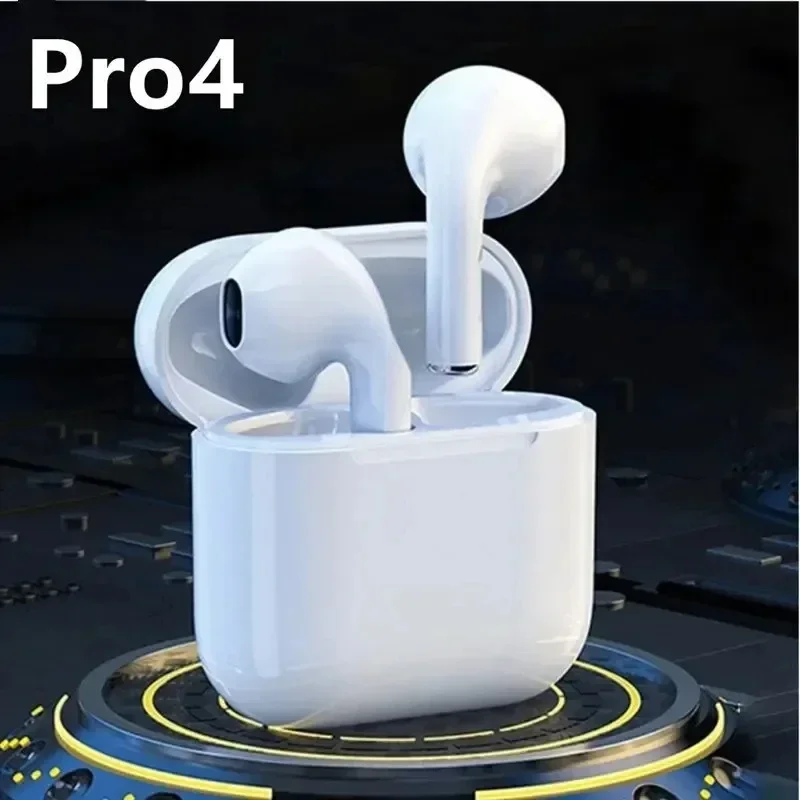 Pro4 Wireless earphones Dual In Ear headphones Ultra Long Standby Running Bass Sport earburd music headset with Mic