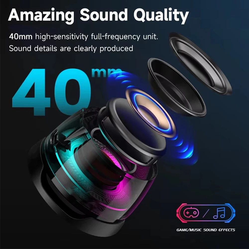 Alto-falante bluetooth magnético portátil ao ar livre sem fio mini alto-falante estéreo de viagem com luz colorida rgb e suporte de telefone para ios