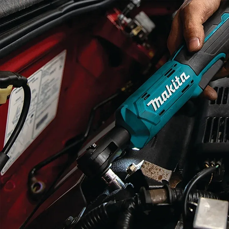 Makita DWR180 18V Cordless LXT Ratchet Wrench 47.5N·m 6.35mm Square Drive for Undercarriage and Suspension Fastening