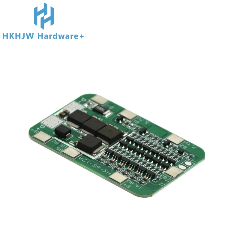 6S 15A 24V PCB BMS Protection Board 22.2V/25.2V 18650/2700 Li-ion Lithium-ion Battery Balance Protection Board 