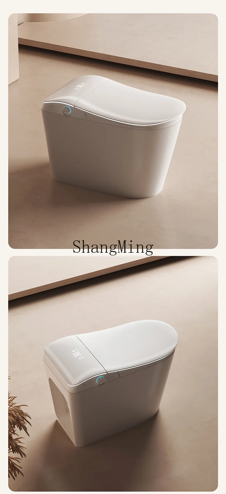 

CL Smart Toilet Household Front Spray Rod Cleaning Ergonomic Design Toilet