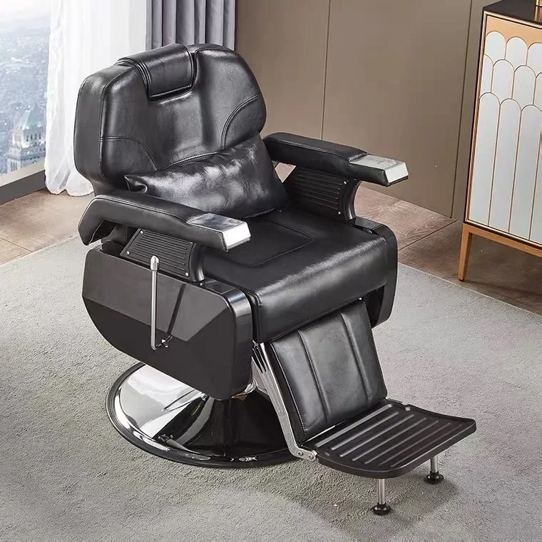 Hair Chair Barber Shop Special Household Lift Rotating Cross-border Large Luxury Massage Chair