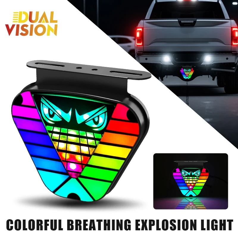 

Dynamic Signal Led Trapeze Style Tail Brake Light Pilot Light Stop Safety Light Warning Reverse Lamp For Car Truck ATV Tractor