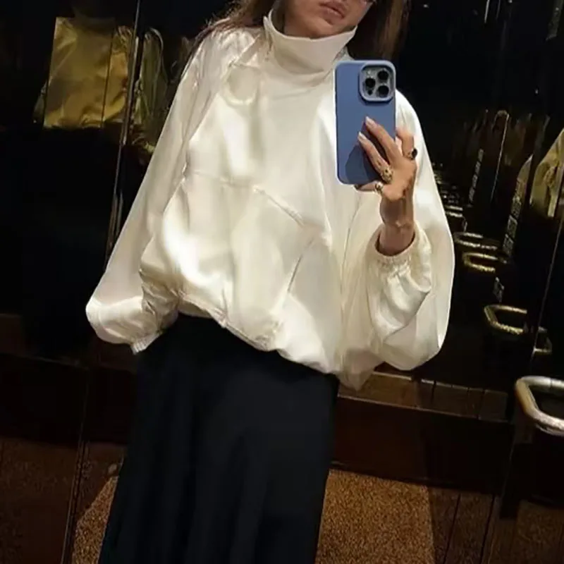 Women's Fashionable and Versatile Parka, Loose-Fitting Lightweight Jacket, High-Quality Commuter Top, 2026, New Arrival, Y2K