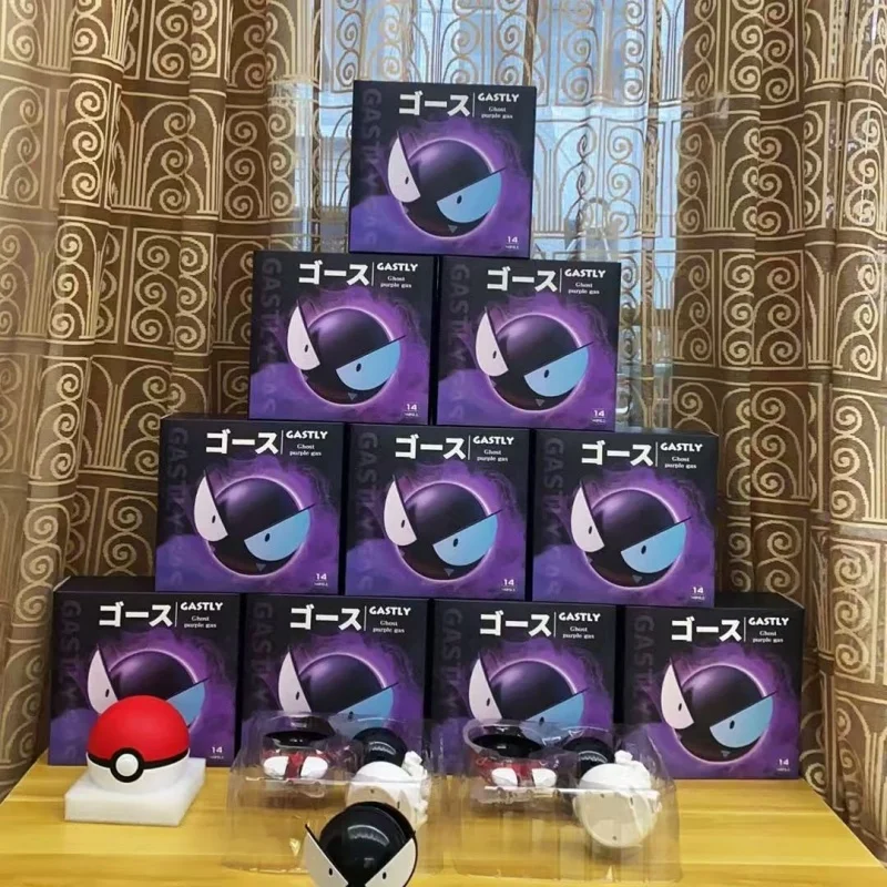 Anime Gastly Humidifier Pokemon Water Replenishing Spray Desktop Air Purifier LED Lamp Decorations Indoor Ambient Atomizer Gift﻿