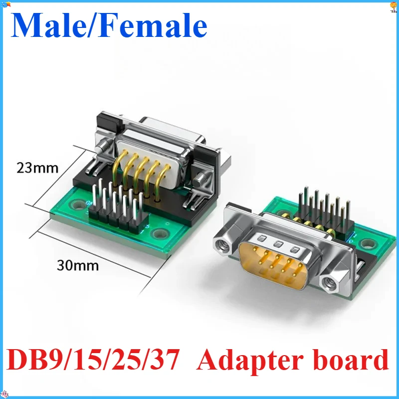 DB9-Pin 232 Adapter Board DB15 DB25-Pin DB37 to DuPont 2.54 Terminal Block Circuit Board Adapter Terminal Block Wholesale