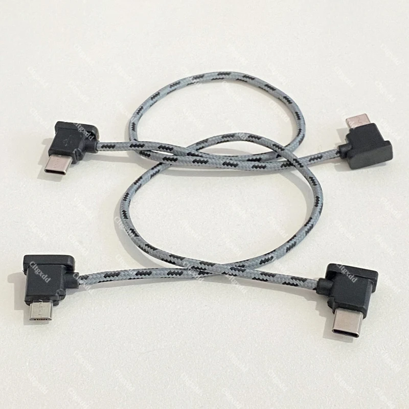 30 cm langes, geflochtenes Nylon-Kabel mit Fernbedienung, Typ-C-Adapterkabel, kompatibel mit Mavic3 AIR2 AIR2S MINI2, Datenkabel für Telefon und Tablet – Detail 16