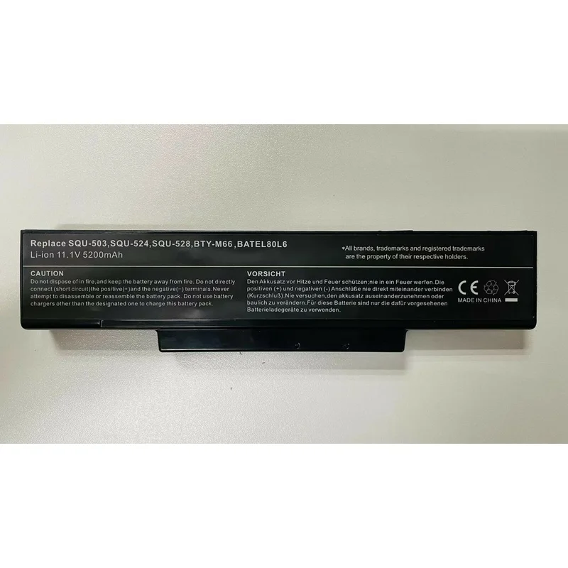 SQU-528 BTY-M66 A32-F2 A32-F3 Battery Applicable to Asus Z53 M51 Z94 A9T F3 F3S F3K F3T F3